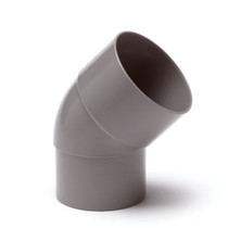 PVC bocht | 45° | Ø60